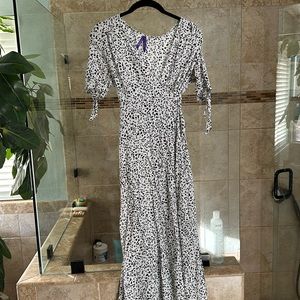 Seraphine maternity wrap dress
